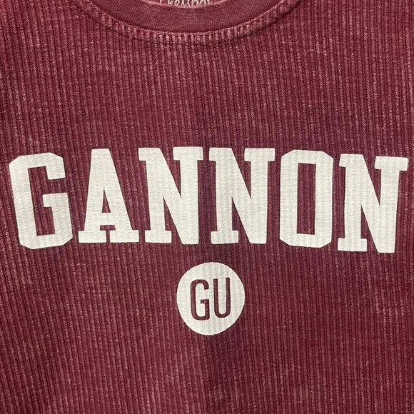 Gannon university golden knights long sleeve crewneck collegiate sweatshirt - Picture 2 of 5